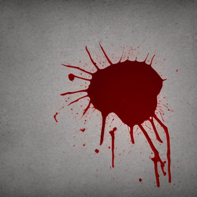 Crime Scene Blood Splat Image Free Download