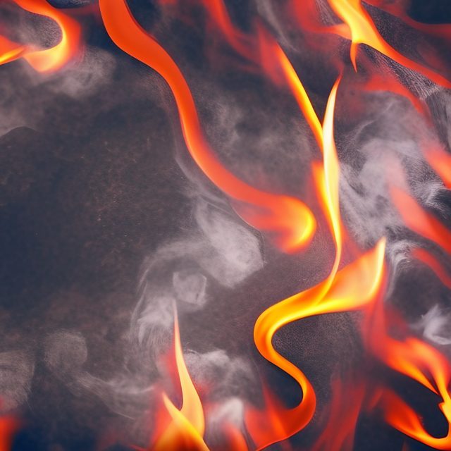 Smoke and Flames Free Picture download