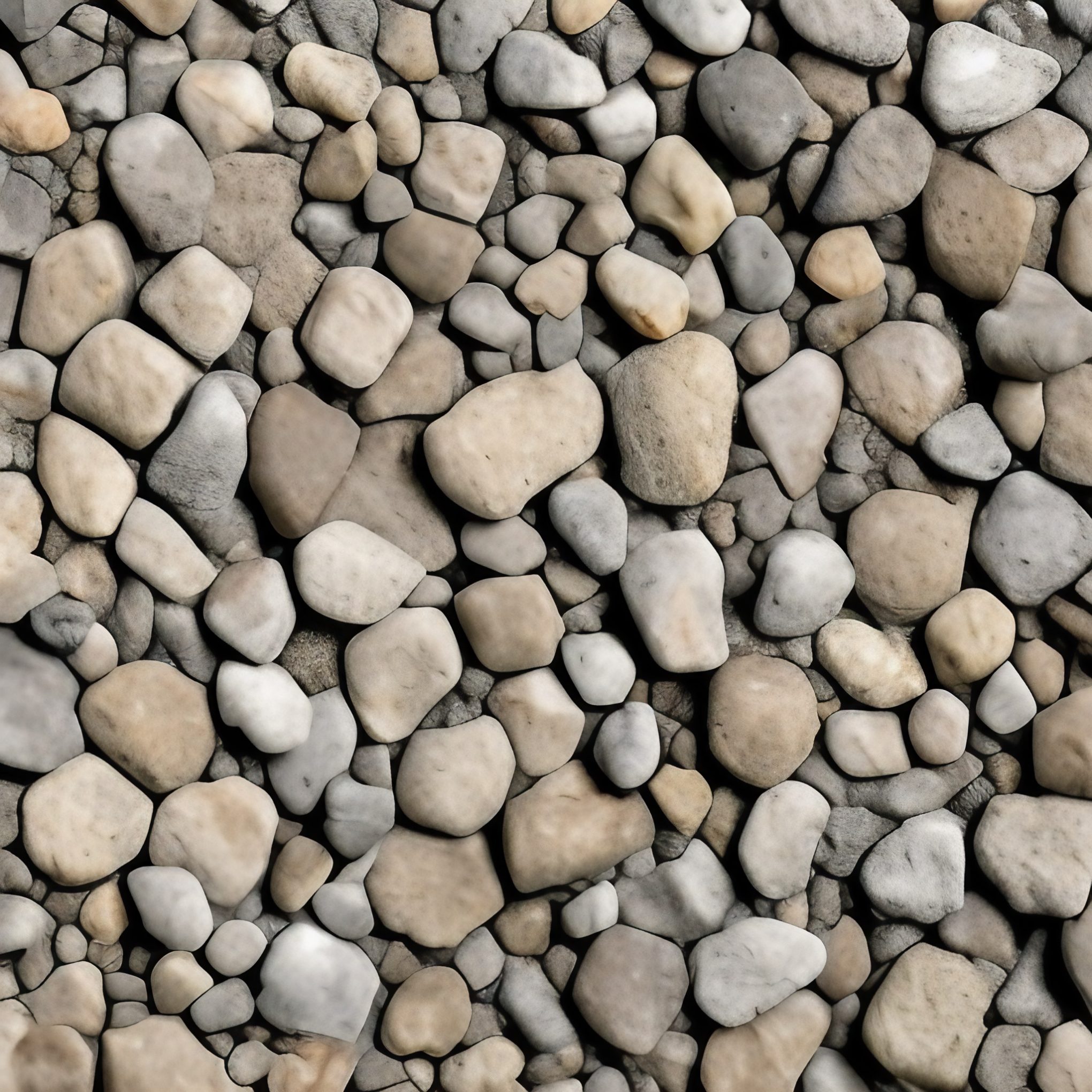 Rocky Pebble Beach River Basin Free Stock Image